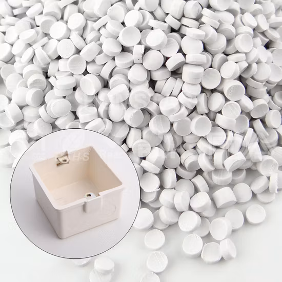 Preço de fábrica barato matéria-prima de PVC reciclado para cabo de rede PVC