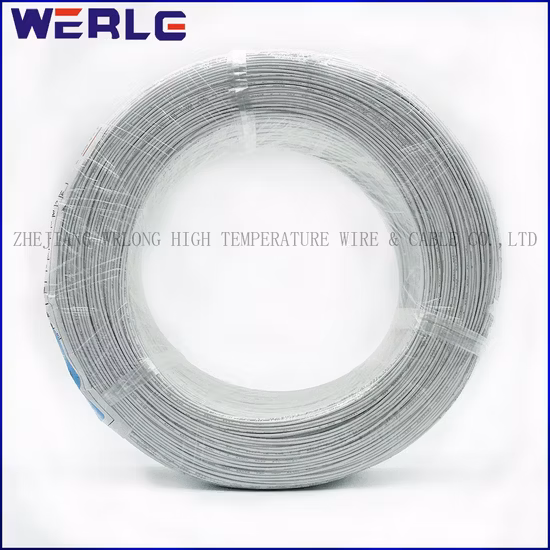 Fio de alta temperatura isolado FEP com certificação UL 600V 24AWG Teflon