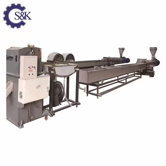 Máquina de reciclagem de plástico de custo Reciclagem de grânulos de plástico que faz a máquina Granulador de plástico Máquina de preço para fazer pelotas de plástico