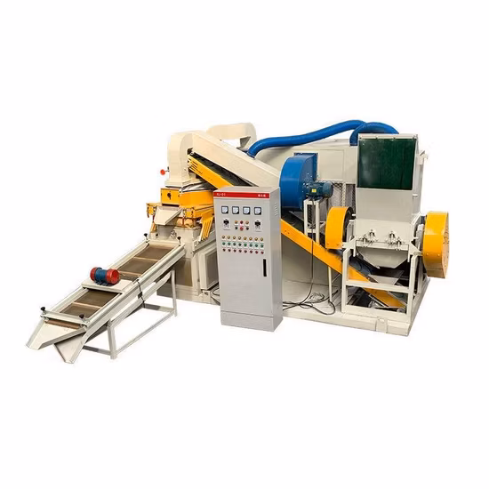 Equipamento do granulador do separador da sucata do fio de cobre da tubulação Waste que recicla a máquina