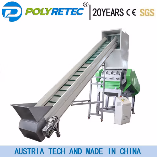 Máquina de pelotização de plástico de alto rendimento para animais de estimação lavados esmagados Frasco de HDPE Flake Tambor de Pelotas Tubo de PVC Tubo de PVC PP PE Filme Granulador de reciclagem Bom preço